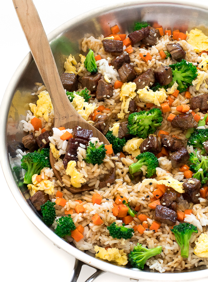 Easy Weeknight Beef Fried Rice: Customizable & Family-Loved